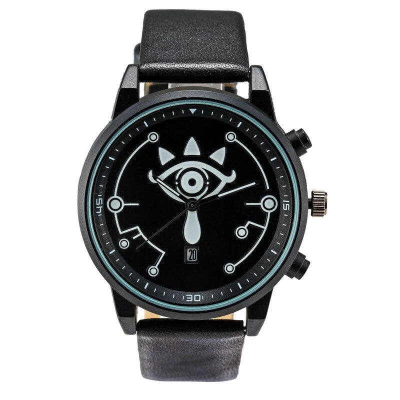 Luminous three-dimensional quartz watch