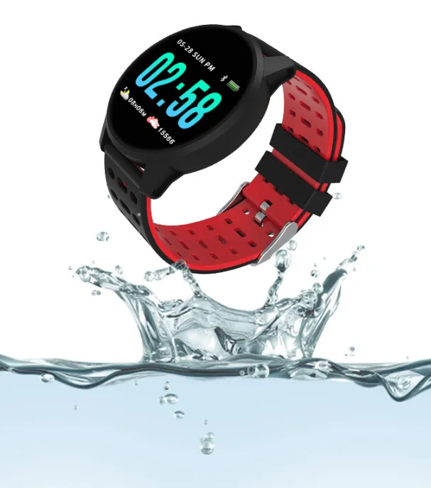 Round screen smart bracelet
