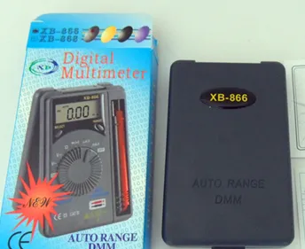XB-866 Card Pocket Multimeter / Compact / Digital Portable Multimeter XB-866 Automatic Range