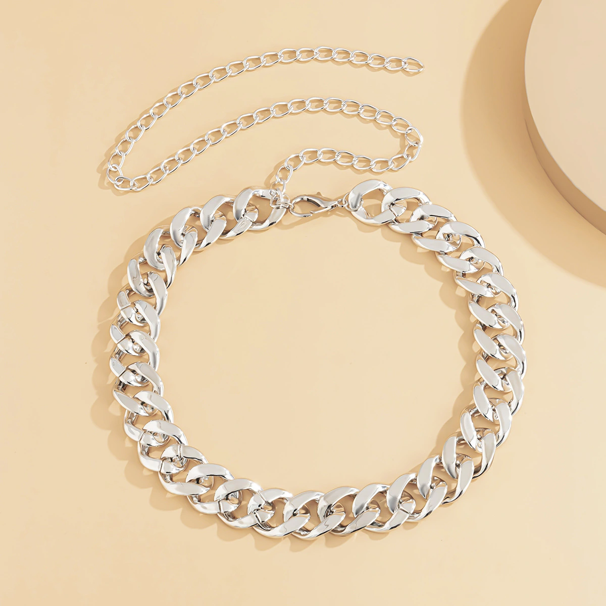 Punk Hip Hop Exaggerated Single Layer Thick Chain Body Chain