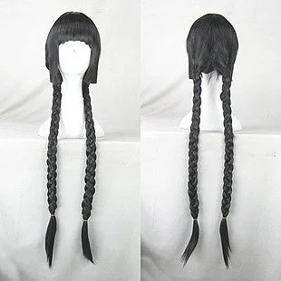 Double twist braid black