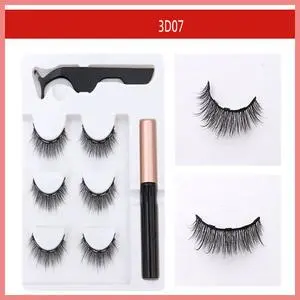 Magnetic Attraction Type Five Magnet Eyelash Free Glue
