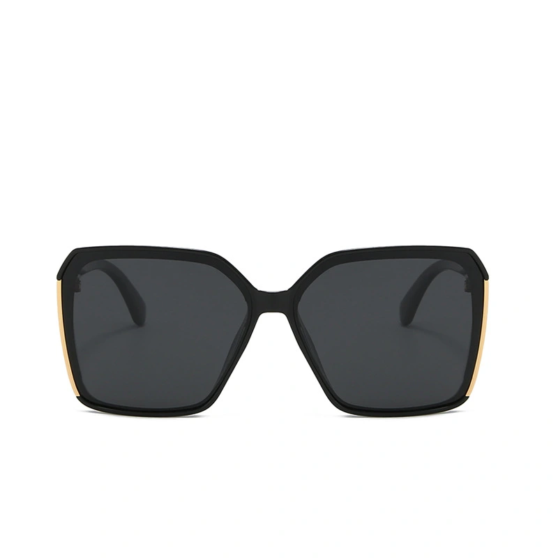 Large frame square glasses
