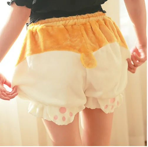 Japanese anime surrounding pumpkin pants Keji ass underwear two yuan soft sister leggings shorts super cute