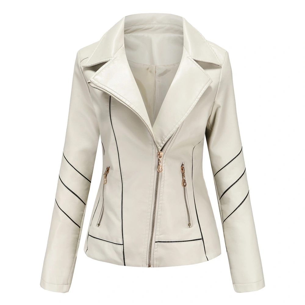 Thin Pu Short Coat Spring And Autumn Jacket