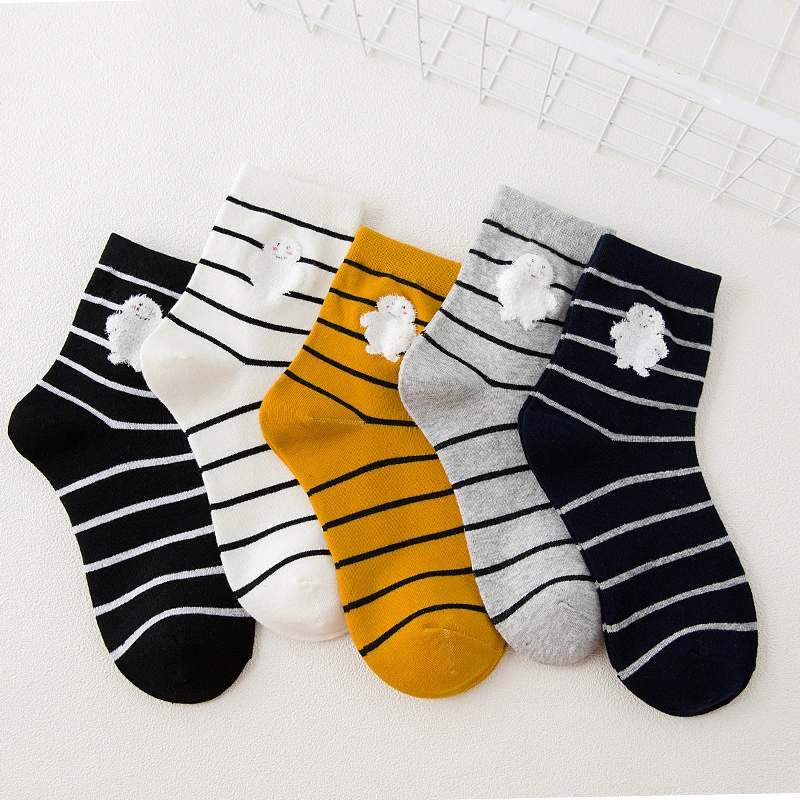 Cartoon girl long socks