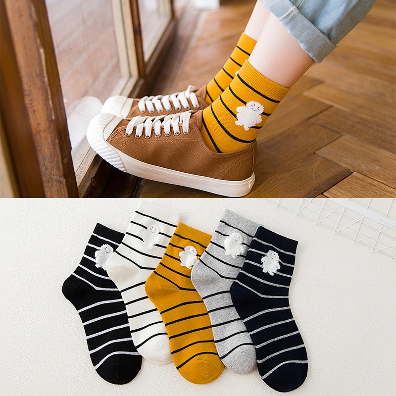 Cartoon girl long socks