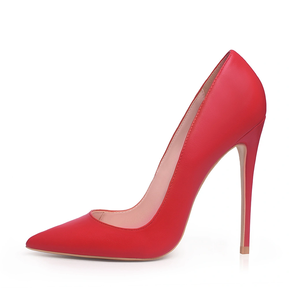 Pointed high heels