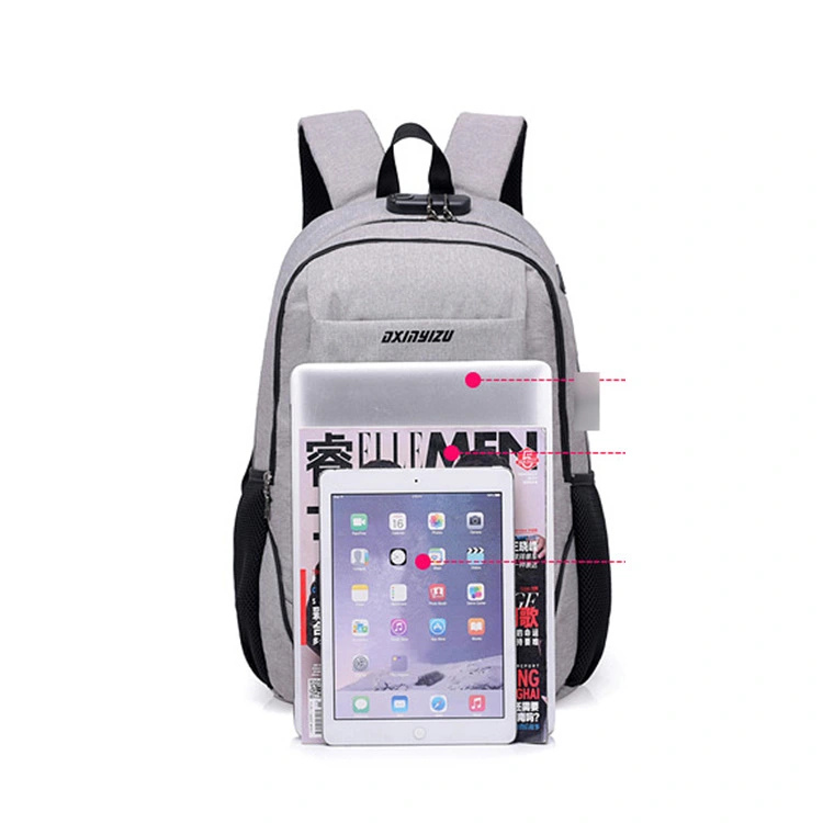 Double leisure travel computer backpack