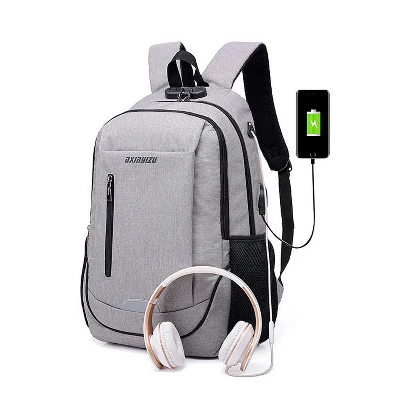 Double leisure travel computer backpack