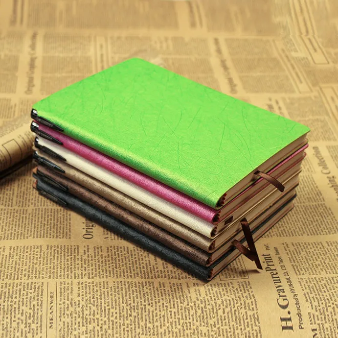 Notepad Simple Notebook With Pen Notebook Business Creative Diary A6 Can Be Wholesale Customized