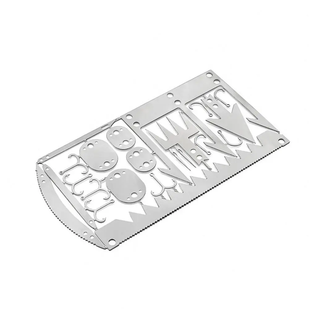 Multifunctional fishhook card