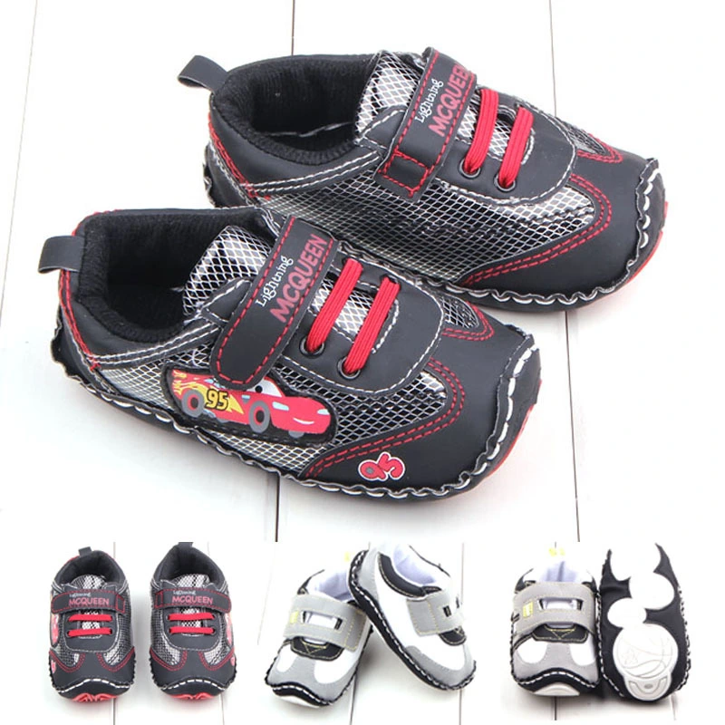 Infant rubber-soled toddler shoes