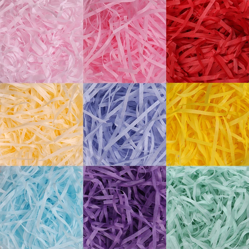 10g Per Bag DIY Nature Linen Raffia Shredded Confetti Gift