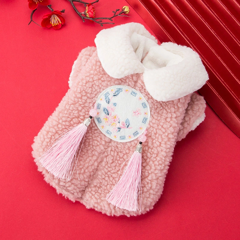  New Year Festive Warmth And Thick Pet Clothes