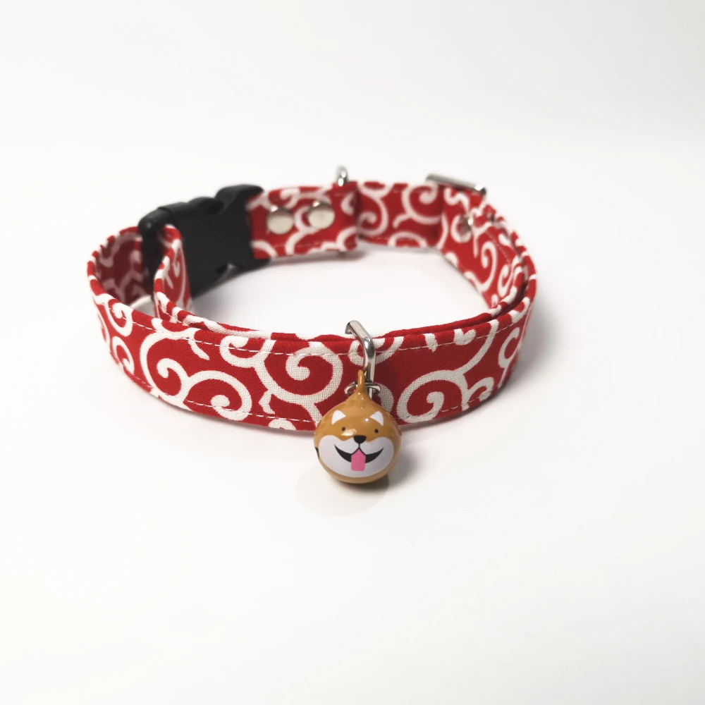 Japanese Style Dog Collar Shiba Inu Corgi Pet Small Dog Collar