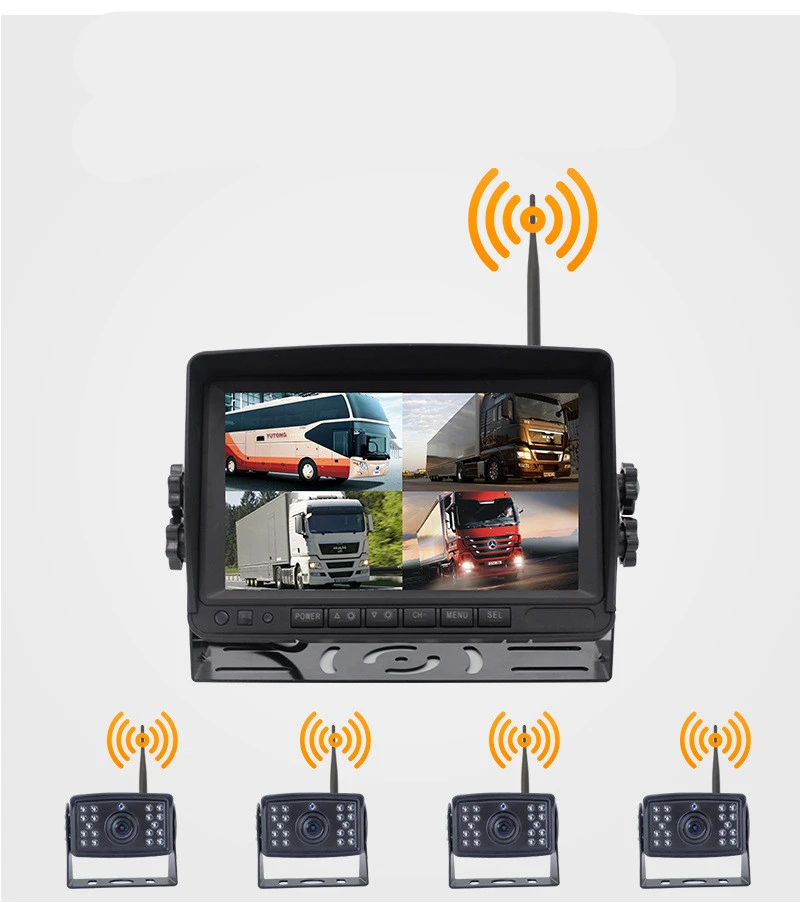 Digital wireless signal driving recorder