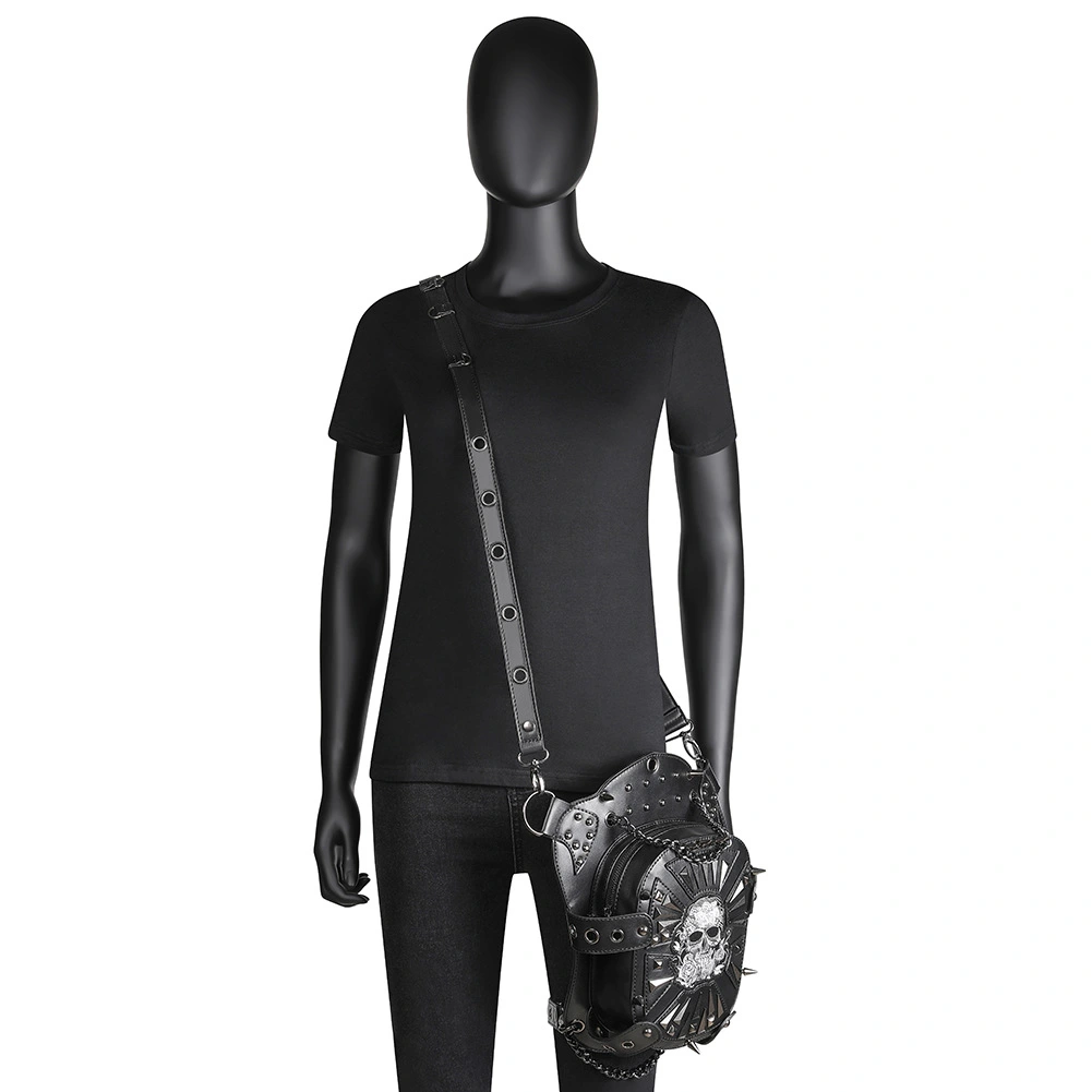 Punk Multifunctional One Shoulder Crossbody Skull