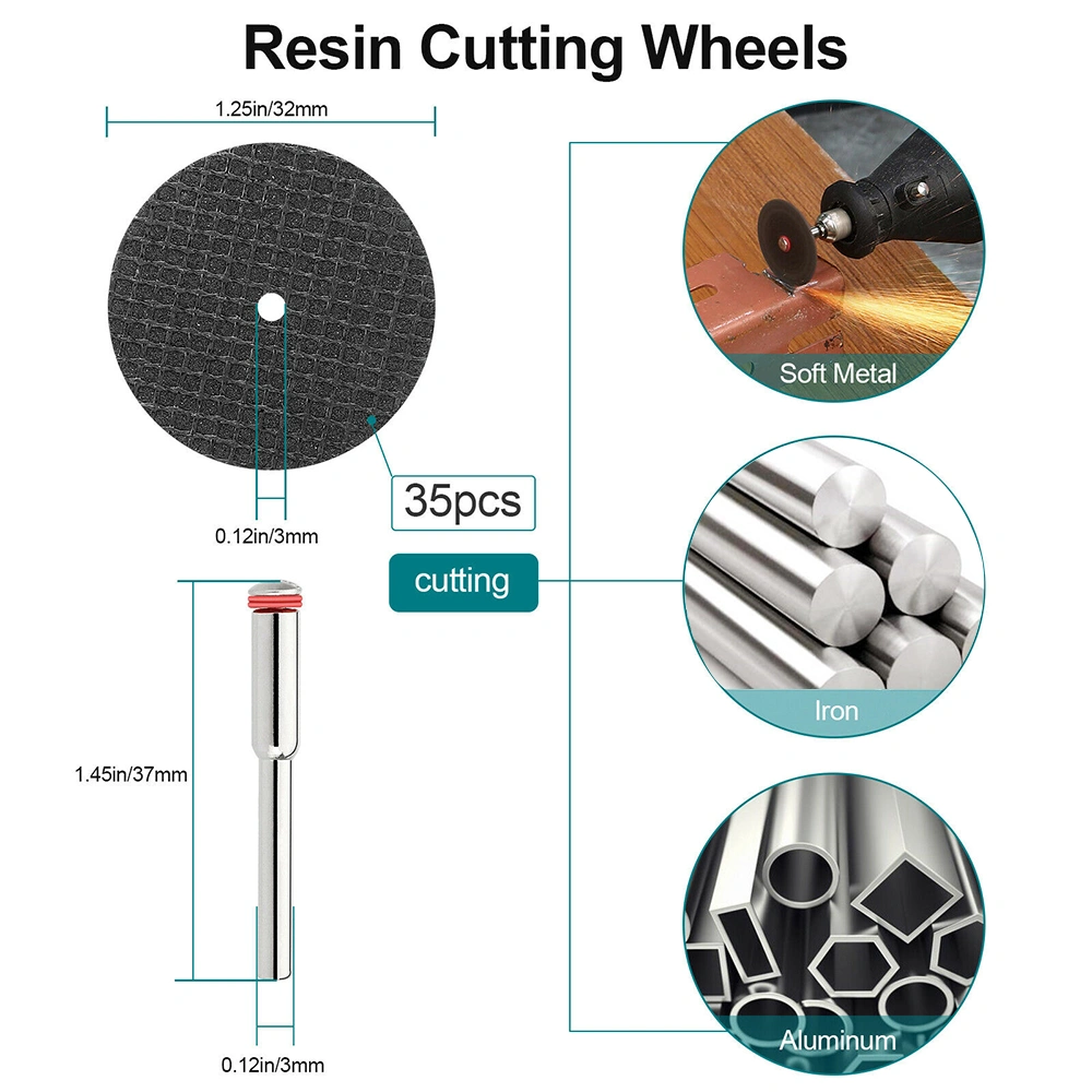 High Speed Hacksaw Blade Resin 8-hole Emery Blade Set