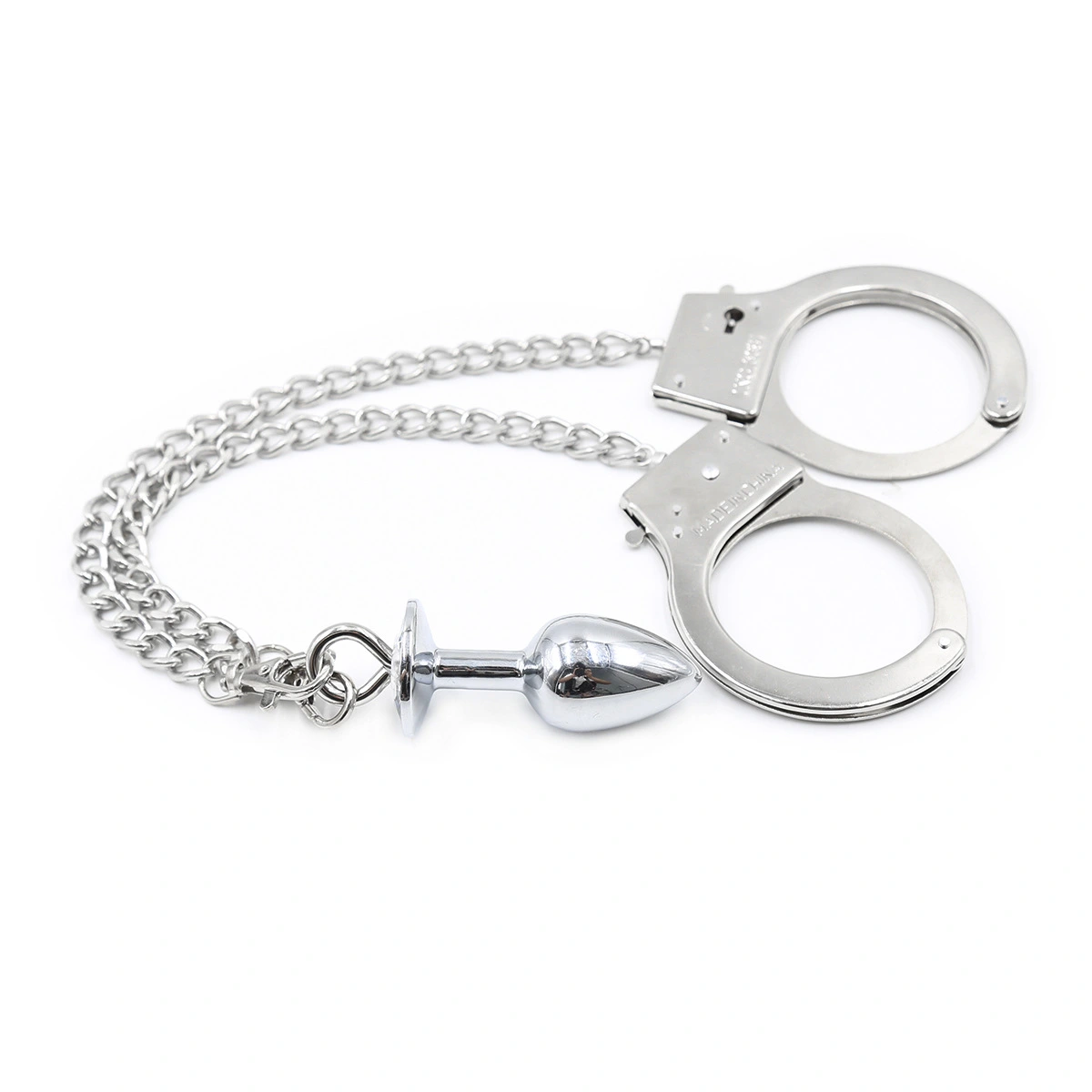 Silver gem metal chain