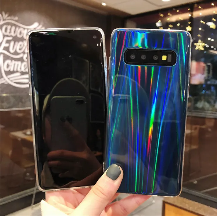 Laser colorful mobile phone case