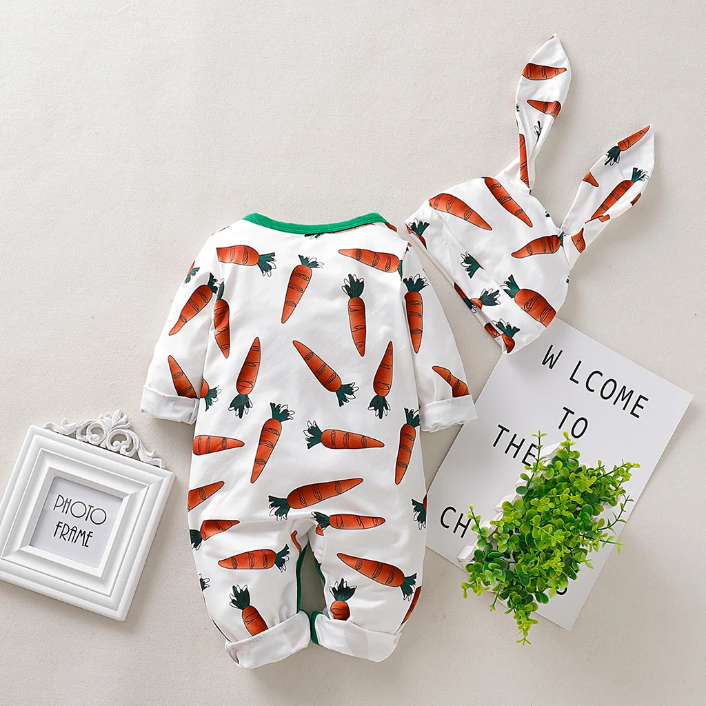 Radish print jumpsuit
