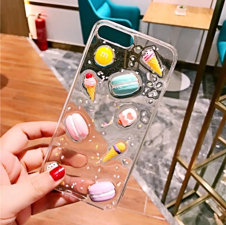 All inclusive anti-fall 6s fashion cartoon luxury macaron 8x personality creative dessert stereo