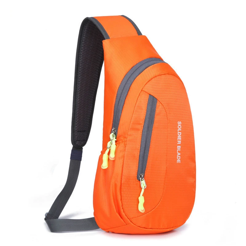 Multifunctional waterproof men's chest bag