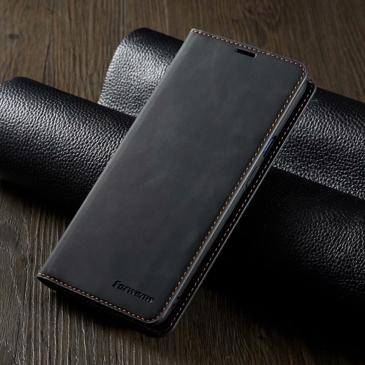 Suitable For Skin-Sensing Mobile Phone Case Wallet Card Holster Flip Cover Case