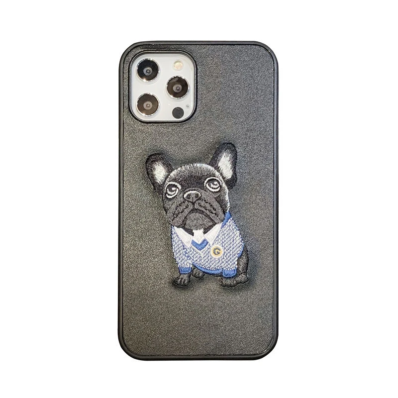 Cute Bulldog Phone Case Drop Protection Cover