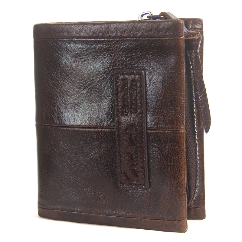 Vintage leather men's wallet