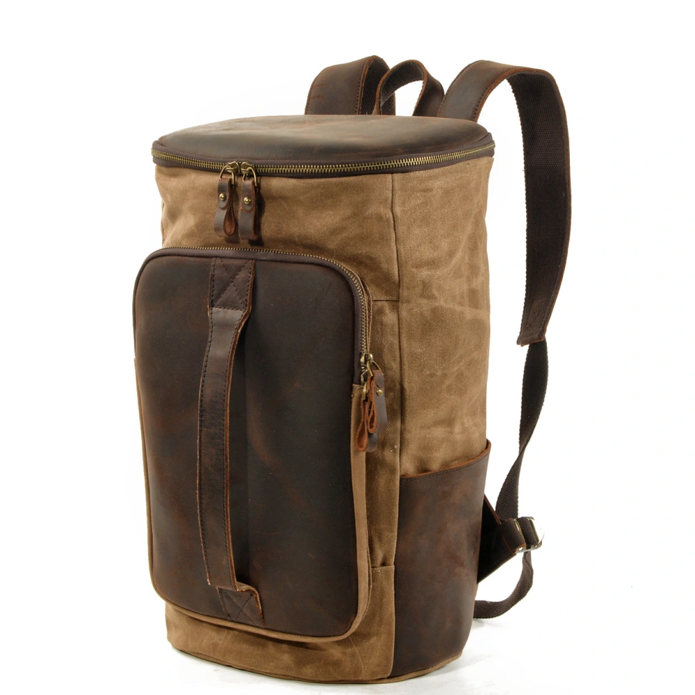 Men's canvas shoulder bag