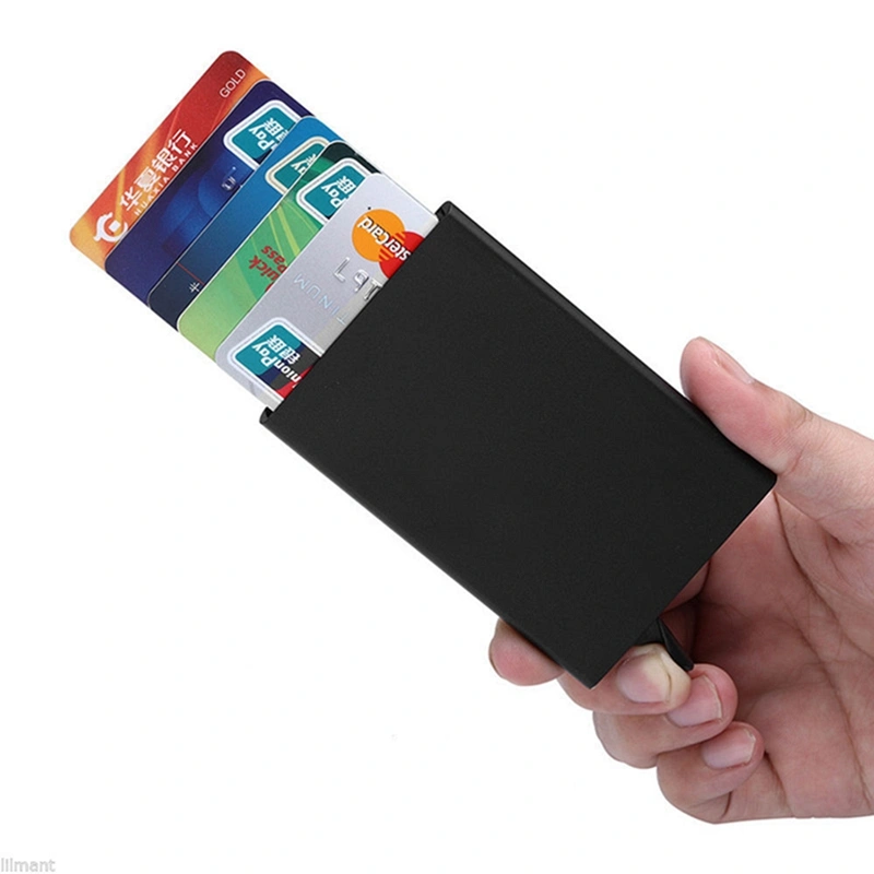 Alloy bank card box