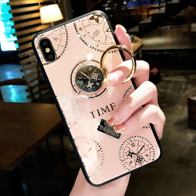 Clock watch phone case