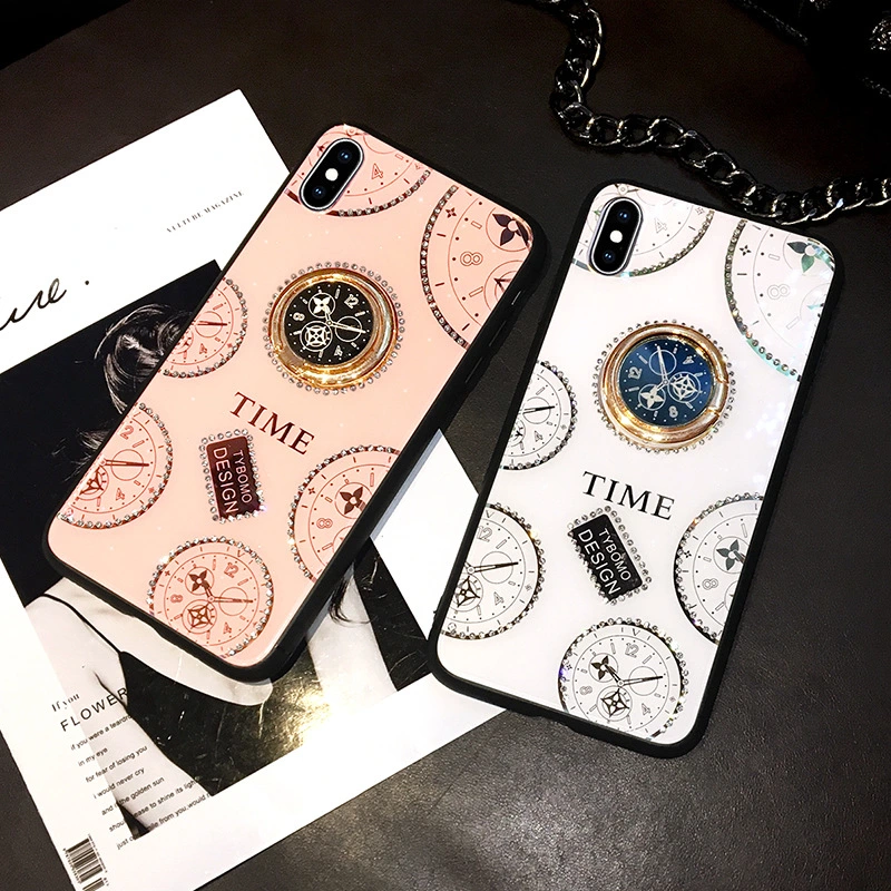 Clock watch phone case