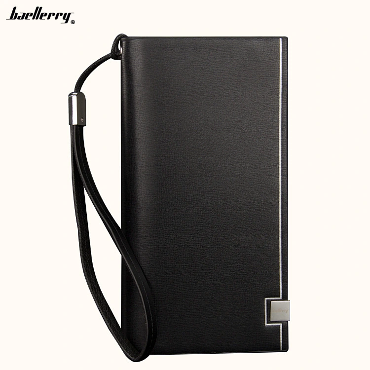 The new baellerry multifunctional hand bag Mens Long Wallet boy Bag Wallet