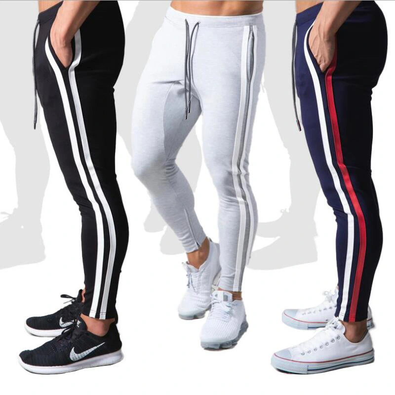 Fitness Trousers New Style Zipper Sports Trousers