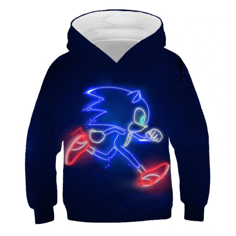 Boys Hoodie Sweatshirt Sonic The Hedgehog Clothes