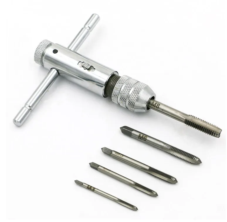 M3-m8 adjustable ratchet hand tap wrench