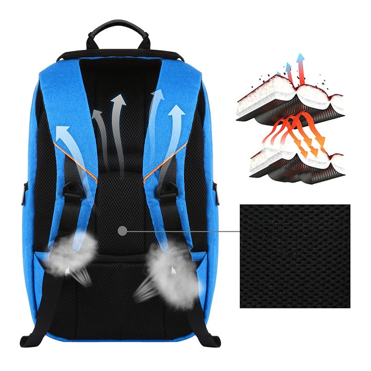 Waterproof USB charging backpack