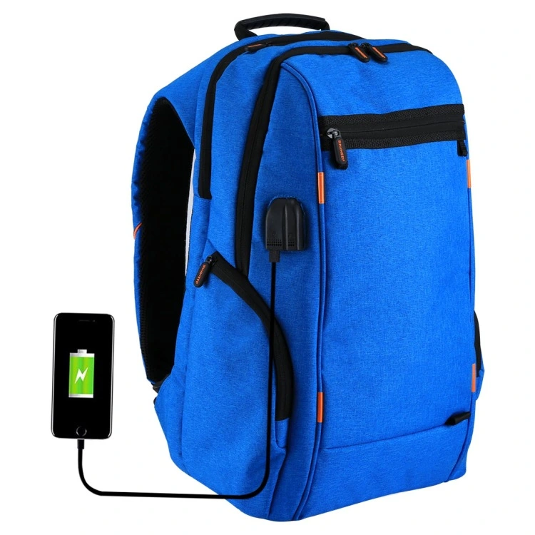 Waterproof USB charging backpack