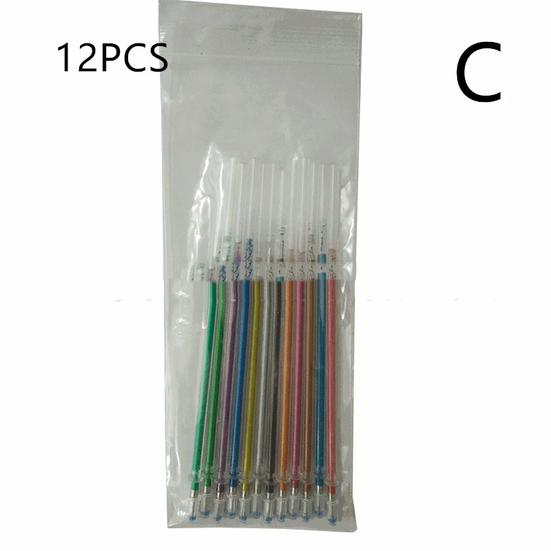 Glittering Gel 48-Color Fluorescent High-Gloss Hand Account Refill