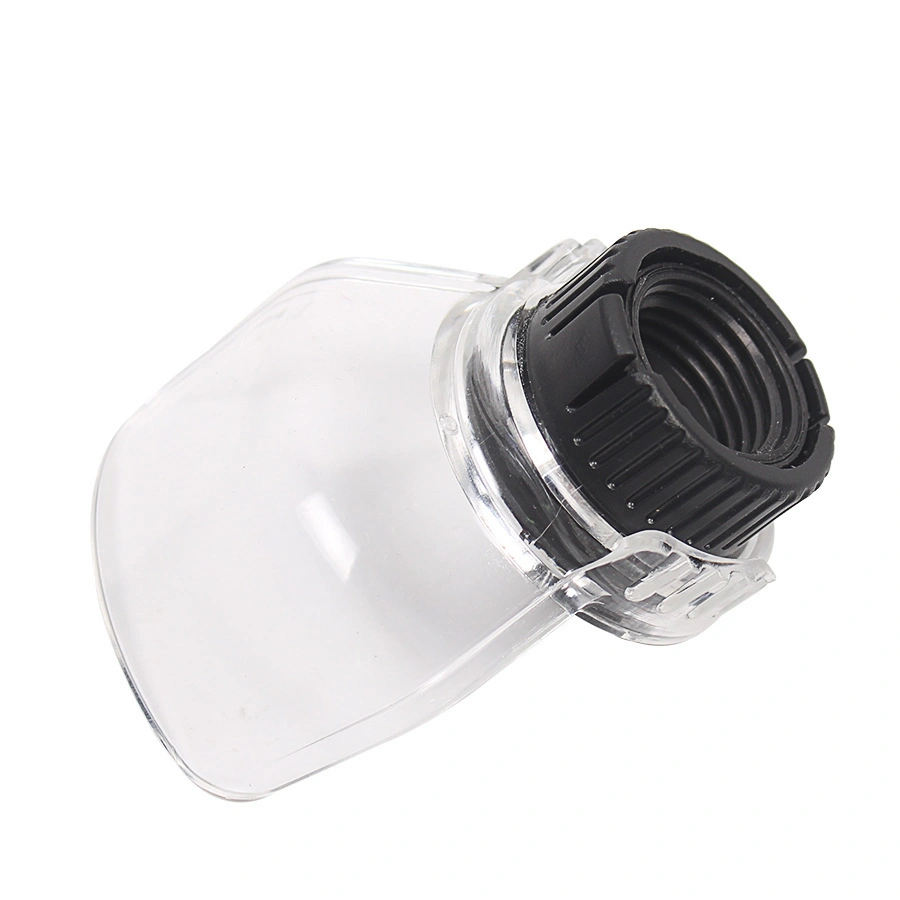 Safe dust-proof and splash-proof transparent protective cover
