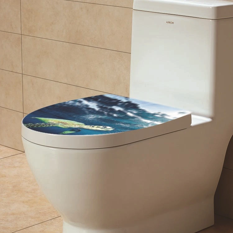 pvc toilet stickers
