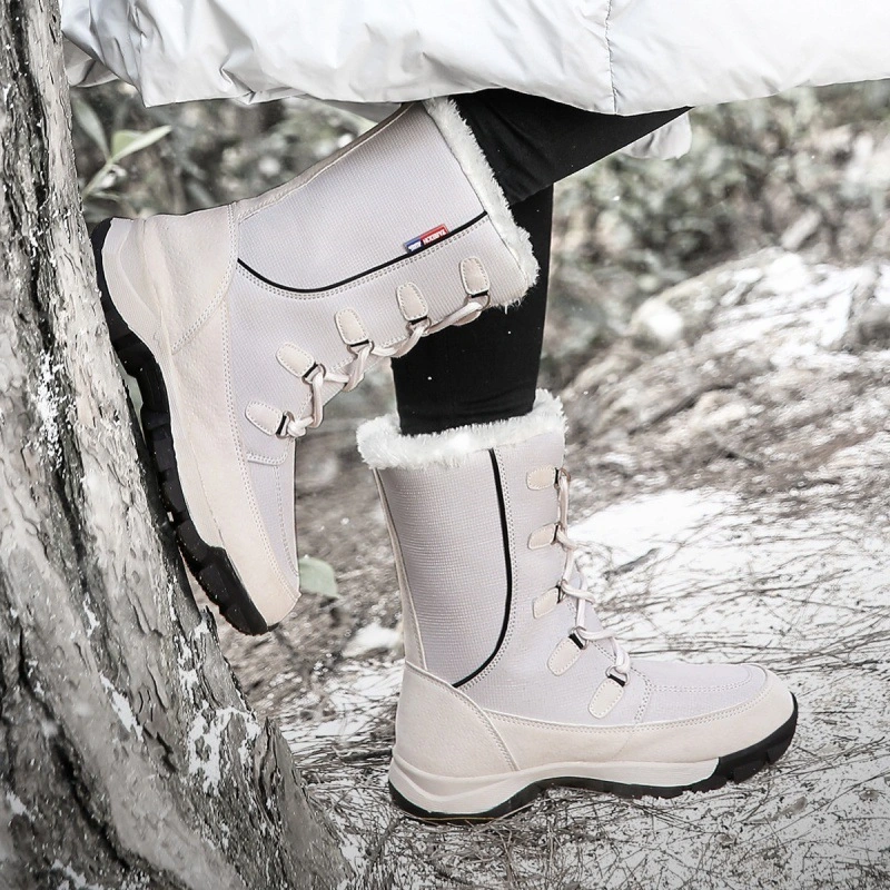 Winter new velvet high-top women's shoes