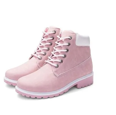 PU flat bottom size Martin boots