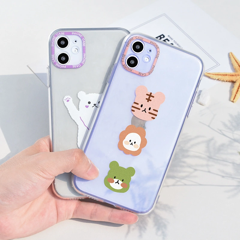 Compatible with Apple , Cartoon mobile phone shell