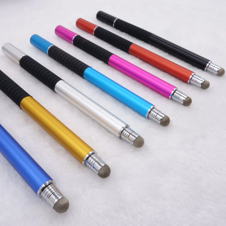 Conductive cloth head + suction cup 2 in 1 high quality stylus