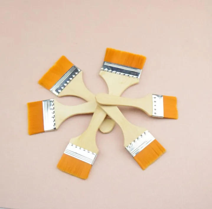Nylon board brush home improvement paint brush wooden handle tool brush oil painting brush
