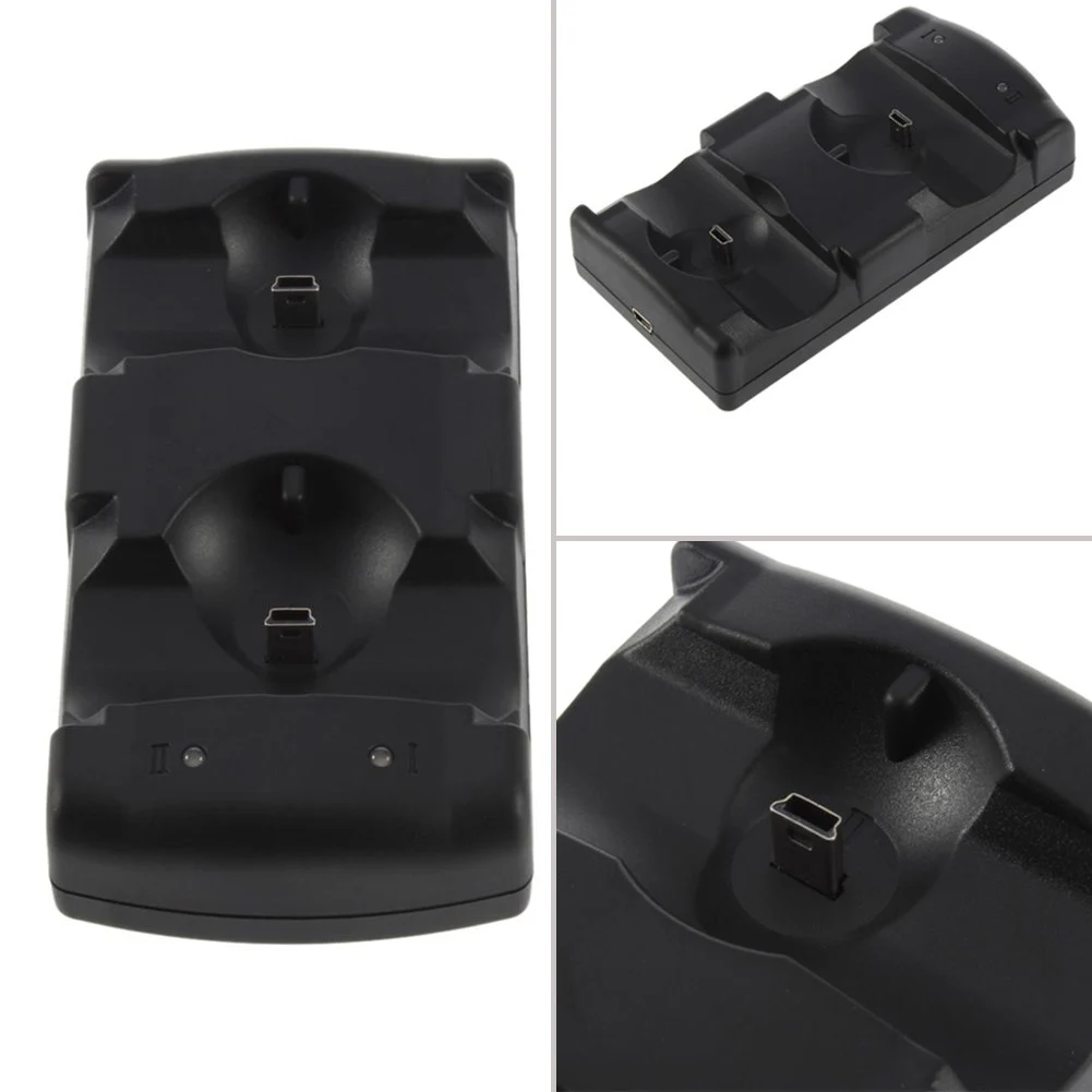 Dual Chargers USB Dual Charging Powered Dock Charger for PlayStation 3 for PS3 Controller & Move Navigation Wholesale